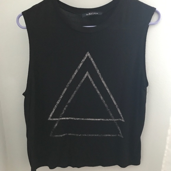 Tres Bien Tops - Black Sleeveless Top Tres Bien Tops - Black Sleeveless Top